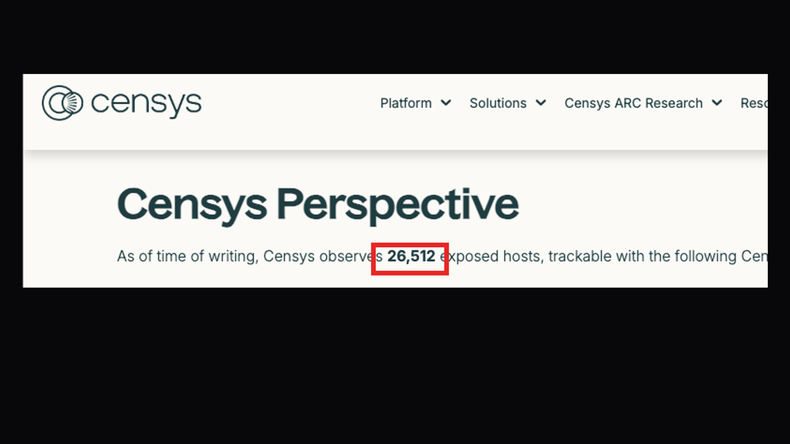 Censys advisory showing more than 26,500 exposed n8n hosts